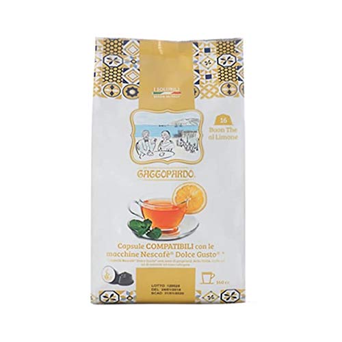 128 Kapseln di The al Limone - Comp. Dolce Gusto - Gattopardo von GATTOPARDO