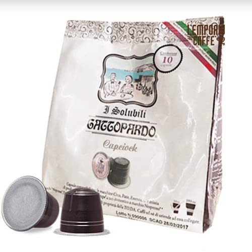 80 Kapseln Gattopardo Erdnüssen Solvent Kompatibel Mit nespresso von GATTOPARDO