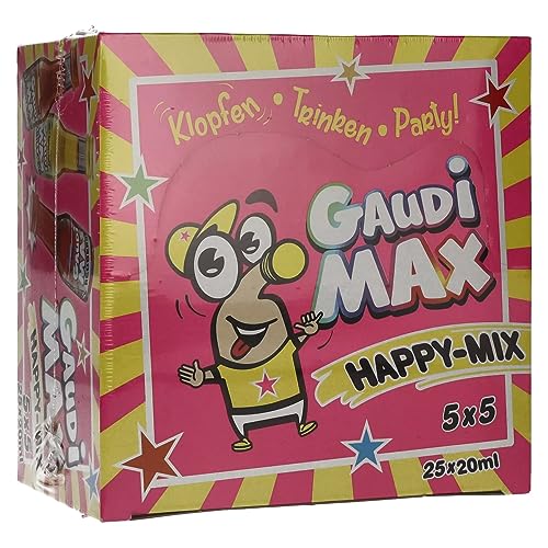 Gaudi-Max HAPPY-MIX 16,2% Vol. 25x0,02l von Gaudimax