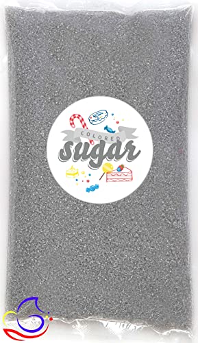 Bunter Zucker Grau 1 kg Dekorzucker Bunter Zucker Grau 1 kg Dekorzucker von gaumenshop