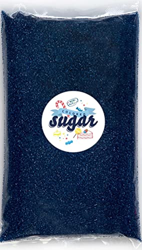 Dekorzucker Blau - Navy Blau (250g) von gaumenshop