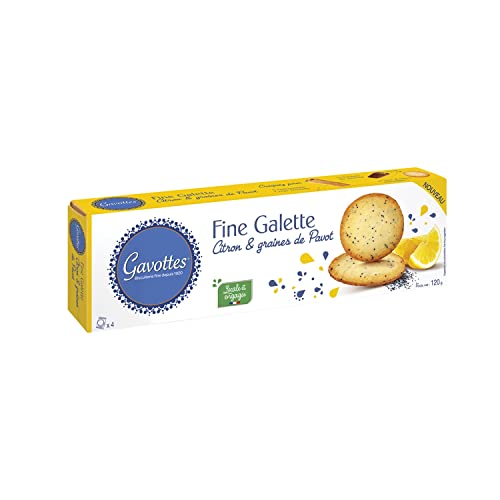 Gavottes Kekse mit Mohn und Zitrone 120g Gavottes Kekse mit Mohn und Zitrone 120g von Gavottes