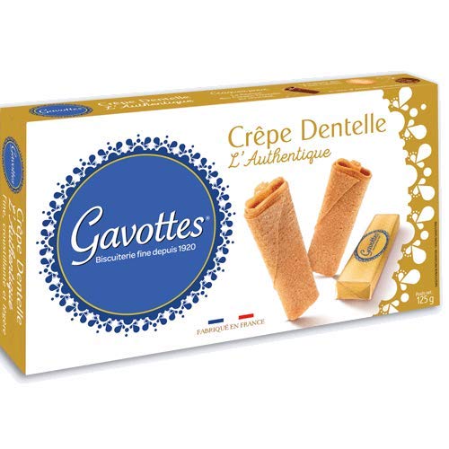 Gavottes - Waffelröllchen (Crêpe Dentelles) natur 125 g von Gavottes