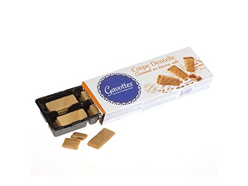 Gavottes Waffelröllchen mit Karamell und gesalzener Butter 60 g von Gavottes