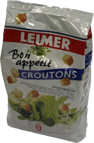 Gebrüder Leimer Croutons ungewürzt 500g von Leimer