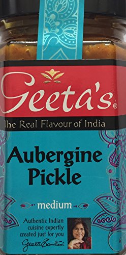 Augergine Pickle Medium - Geeta's 190 g (6 Stück) von Geeta's