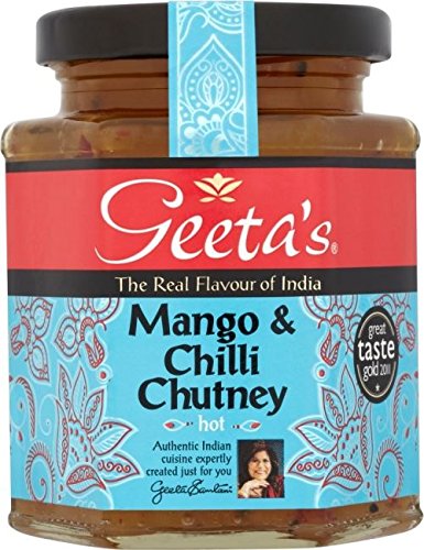 Geeta ist Mango & Chilli Chutney (300 g) - Packung mit 6 von Geeta's