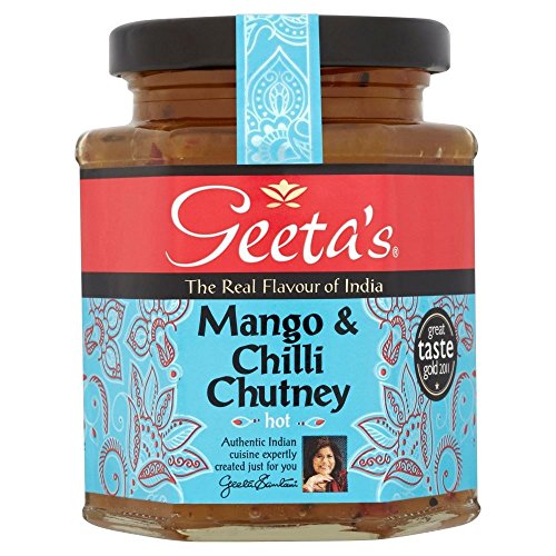 Geeta ist Mango & Chilli Chutney (320g) - Packung mit 2 von Geeta's