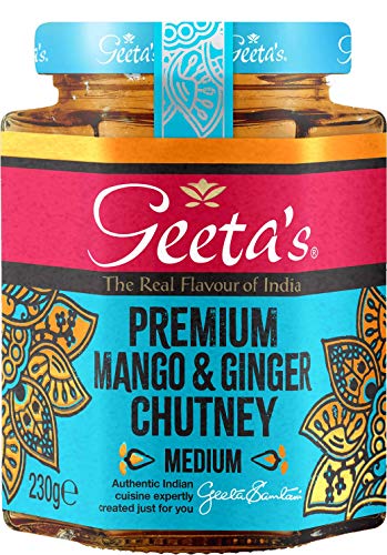 Geeta's Mango & Ingwer Chutney 230 g von Geeta's