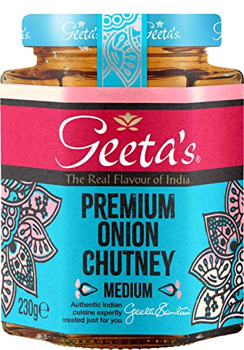 Geeta's Premium Zwiebel-Chutney, 230 g von Geeta's