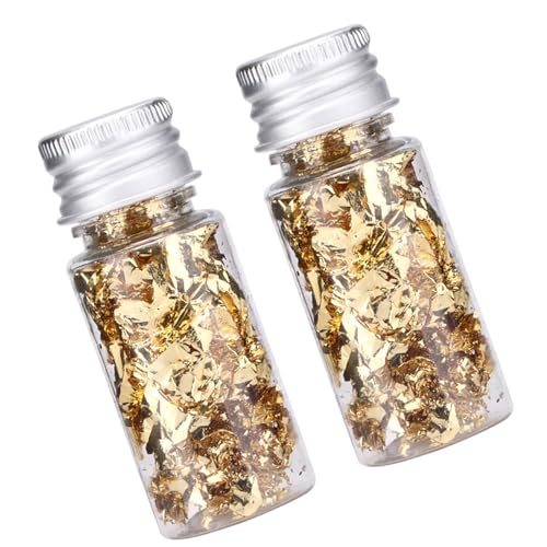 Essbare Goldflocken Flaschenfutter Grade Dekorative Schimmer Pulver Backkuchen Schokoladendekoration Partyzubehör Essbare Goldflocken Flaschenfutter Grade Dekorative Schimmer Pulver Backkuchen Schokoladendekoration Partyzubehör von Gegong