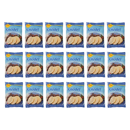 18er Pack Geha Knödel nach böhmischer Art (18 x 250 g) Knödelmischung Knödelteig von Geha Mühlen & Back GmbH