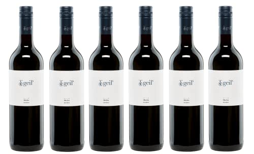 6x 0,75l - 2018er - Geils - Sekt- und Weingut - Merlot - Qualitätswein Rheinhessen - Deutschland - Rotwein trocken 6x 0,75l - 2018er - Geils - Sekt- und Weingut - Merlot - Qualitätswein Rheinhessen - Deutschland - Rotwein trocken von Geils - Sekt- und Weingut