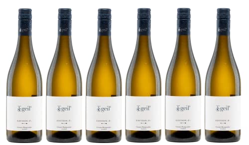 6x 0,75l - 2023er - Geils - Sekt- und Weingut - Edition "F" - Grauer Burgunder - Qualitätswein Rheinhessen - Deutschland - Weißwein trocken 6x 0,75l - 2023er - Geils - Sekt- und Weingut - Edition "F" - Grauer Burgunder - Qualitätswein Rheinhessen - Deutschland - Weißwein trocken von Geils - Sekt- und Weingut