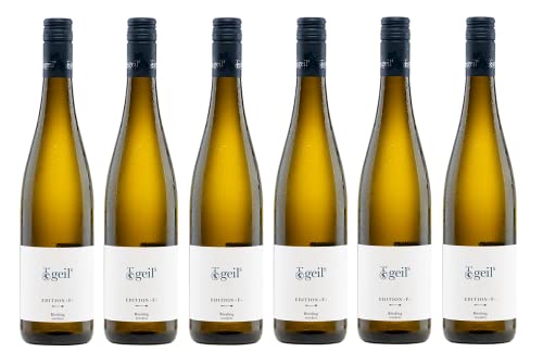 6x 0,75l - 2023er - Geils - Sekt- und Weingut - Edition "F" - Riesling - Qualitätswein Rheinhessen - Deutschland - Weißwein trocken 6x 0,75l - 2023er - Geils - Sekt- und Weingut - Edition "F" - Riesling - Qualitätswein Rheinhessen - Deutschland - Weißwein trocken von Geils - Sekt- und Weingut