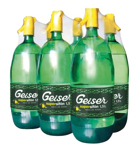 Geiser Supersiphon Sodawasser, 1,5L (6er Pack) von Geiser