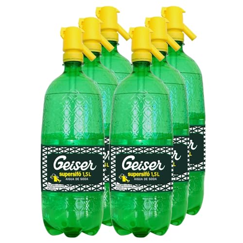 Geiser Supersiphon Sodawasser, 1,5L (6er Pack) von Geiser