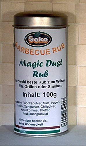 "GEKO" Magic Dust - 100g BBQ Rub Gewürzmischung zum Marinieren von Fleisch "GEKO" Magic Dust - 100g BBQ Rub Gewürzmischung zum Marinieren von Fleisch von Geko