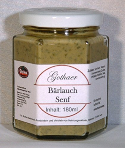 Original Gothaer Bärlauch-Senf im Sechseckglas a´180ml Original Gothaer Bärlauch-Senf im Sechseckglas a´180ml von Geko