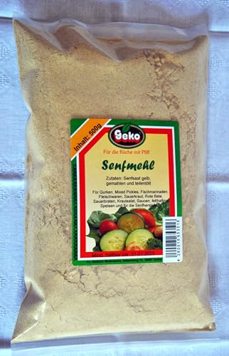 Senfmehl, gelb, 500g - von GEKO Senfmehl, gelb, 500g - von GEKO von Geko