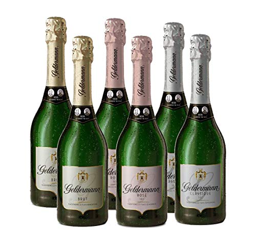 Geldermann Flaschengärung Set – Rosé, Brut, Classique (12 x 0,2l) (6 * 0,75l) von Geldermann