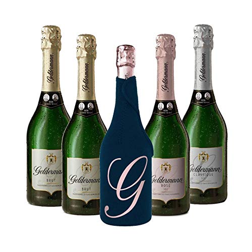 Geldermann Sekt Sec (3x 0,75l) + Geldermann Kühlmanschette (MIX) von Geldermann