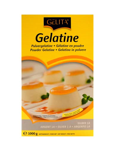 Gelita Pulvergelatine Silber 1A 1 kg Schachtel von GELITA