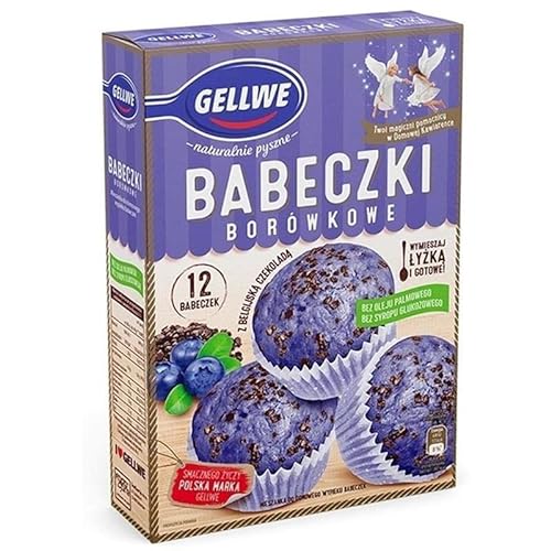 Babeczki Borowikowe - Blaubeer Muffins 290g Gellwe von Gellwe