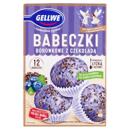 Babeczki Borowikowe - Blaubeer Muffins 290g Gellwe Babeczki Borowikowe - Blaubeer Muffins 290g Gellwe von Gellwe
