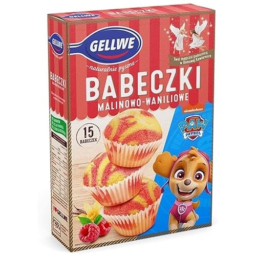 Babeczki Malinowo - Vaniliowe - Muffins 290g Gellwe von Gellwe