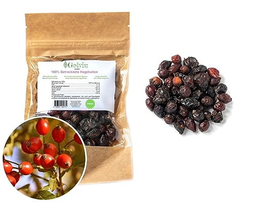 GELVIU Getrocknete Hagebutten Rosa Canina 3,5kg, Hagebutten ganz Natürlicher Geschmacks ohne Zusätze, Hagebuttentee Reich an Antioxidantien und Vitaminen, Hagebutten für das Pferd GELVIU Getrocknete Hagebutten Rosa Canina 3,5kg, Hagebutten ganz Natürlicher Geschmacks ohne Zusätze, Hagebuttentee Reich an Antioxidantien und Vitaminen, Hagebutten für das Pferd von Gelviu