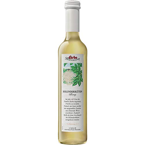 Darbo Holunderblüten-Sirup, Glasflasche - 0.5L - 6x von GenWJ