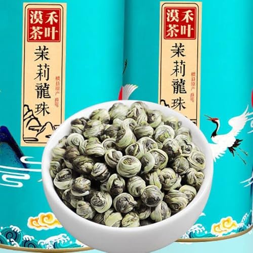 250g Jasmintee Grüner Tee China Original Guter Tee, Natürlicher Bio-Grüntee, Grüne Lebensmittel Ohne Zusatzstoffe von Generic