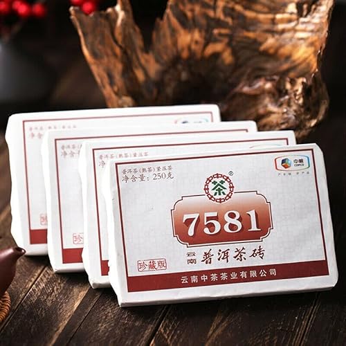 250g Rechteckiger Backstein-Pu'er-Tee China Original Puerh Tee Guter Tee Natürlicher Bio Puerh -Tee Grünes Essen ohne Zusatzstoffe Puer Tee von Generic