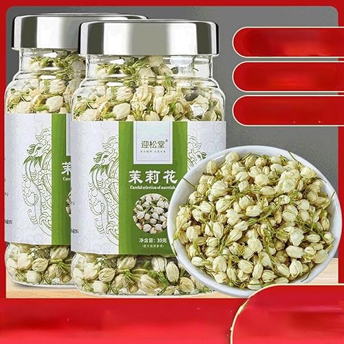 30g Kräuter Jasmin Tee in Dosen China Original Dufttee Kräutertee Natürlicher Bio-Blumentee Grünes Essen ohne Zusatzstoffe Guter Tee von Generic