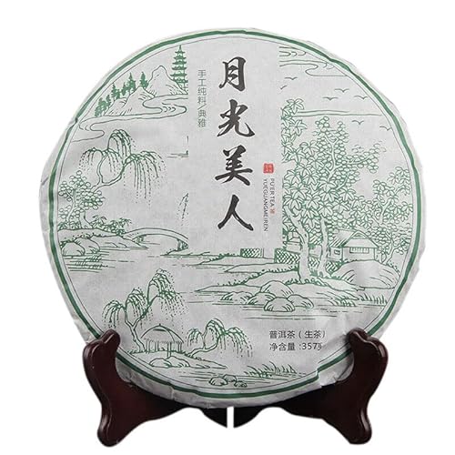 357g Puerh Tee Mondlicht China Original Pu'er Tee Guter Tee Natürlicher Bio Puerh -Tee Grünes Essen ohne Zusatzstoffe von Generic