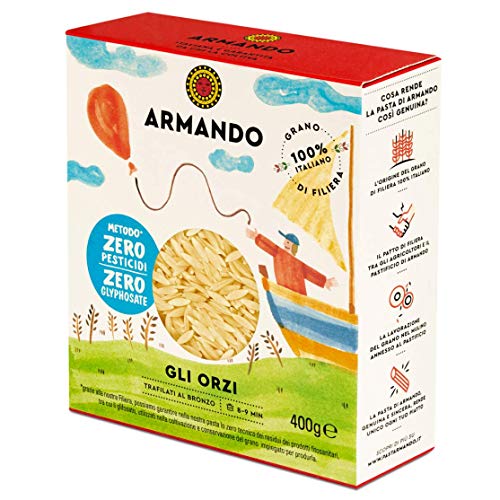 4 x Armando Gerstenpaste 400 g (4 Packungen à 400 g) 1,6 kg – Null Schädlingsbekämpfung, Null Glyphose von Generic