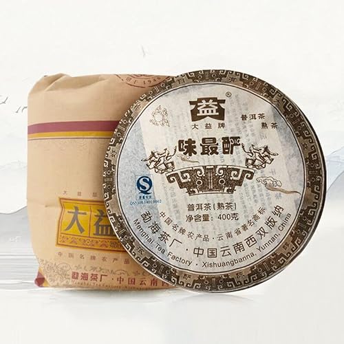 400g Köstlich Pu'er Tee China Original Puerh Tee Guter Tee Natürlicher Bio Pu'er Tee Grünes Essen ohne Zusatzstoffe Puerh Tee von Generic