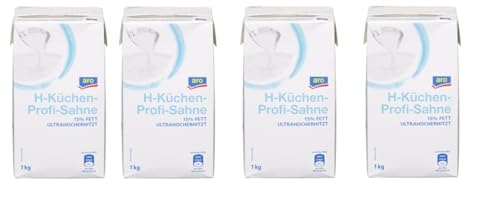 4x Küchensahne 15% Fett 1L 4x Küchensahne 15% Fett 1L von Generic