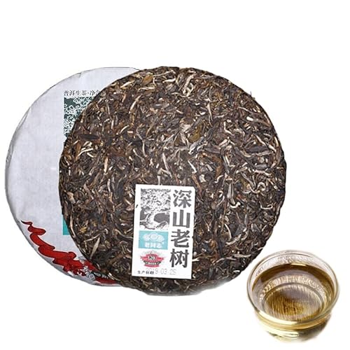 500g Hoher Alte Bäume in den Bergen China Original Pu'er Tee Guter Tee Natürlicher Bio Pu'er Tee Grünes Essen ohne Zusatzstoffe Puerh Tee von Generic