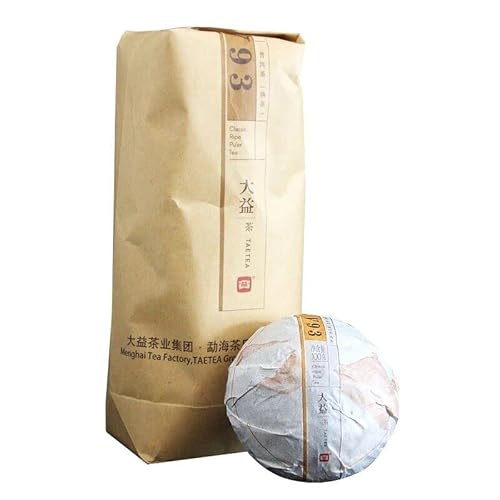 500g Teekuchen Pu'er Tee China Original Puerh Tee Guter Tee Natürlicher Bio Pu'er Tee Grünes Essen ohne Zusatzstoffe Puerh Tee von Generic