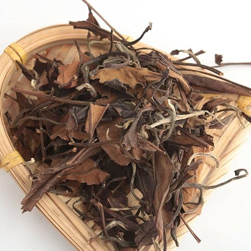 500g Weißer Tee mit Altem Stiel Pu'er Tee China Original Puerh Tee Guter Tee Natürlicher Bio Pu'er Tee Grünes Essen ohne Zusatzstoffe Puerh Tee von Generic