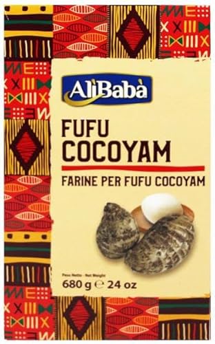 ALIBABA– FUFU COCOYAM 680g – COCOYAM MEHL Premium Qualität von KDJMDL