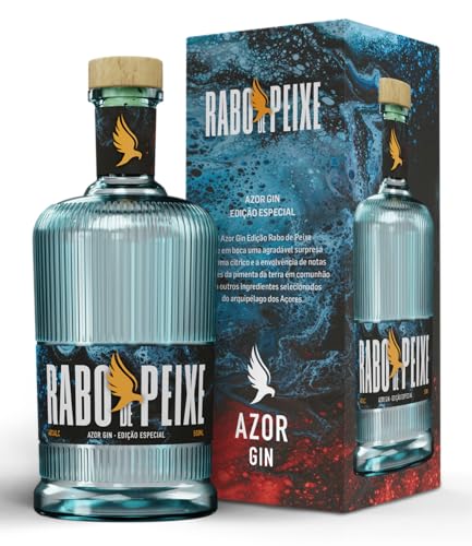 AZOR Gin Premium Gin aus den Azoren Portugal in verschiedenen Ausführungen (Rabo de Peixe Sonderedition 0,5L) von Generic
