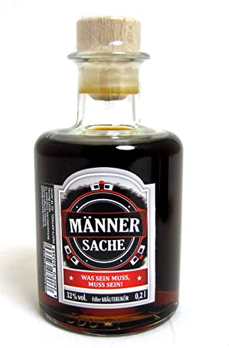 Apotheker Kräuterlikör in Glasflasche"Männersache", 32% vol. 0,2l Apotheker Kräuterlikör in Glasflasche"Männersache", 32% vol. 0,2l von Generic
