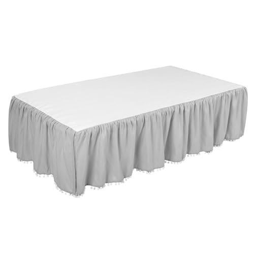 Babybettröcke – Polyester-Krippenstaubrüschen, Babybettbettrock | Bettrock mit eleganten Volants, Bettrock für Kinderbetten, Bettrock für Babys, Jungen und Mädchen, 132 x 71,1 x 35 cm Babybettröcke – Polyester-Krippenstaubrüschen, Babybettbettrock | Bettrock mit eleganten Volants, Bettrock für Kinderbetten, Bettrock für Babys, Jungen und Mädchen, 132 x 71,1 x 35 cm von Generic