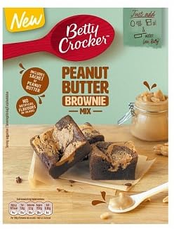 Betty Crocker Peanut Buttr Brownie Mix 350g von Generic