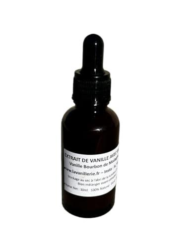 Bourbon-Vanille-Extrakt aus Madagaskar, mit Körnern, 30 ml Bourbon-Vanille-Extrakt aus Madagaskar, mit Körnern, 30 ml von Generic