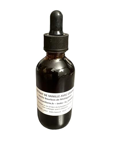 Bourbon-Vanille-Extrakt aus Madagaskar, mit Körnern, 60 ml Bourbon-Vanille-Extrakt aus Madagaskar, mit Körnern, 60 ml von Generic