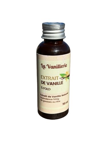 Bourbon-Vanille-Extrakt aus Madagaskar, ohne Getreide, 5 Fold mit Alkohol, 50 ml Bourbon-Vanille-Extrakt aus Madagaskar, ohne Getreide, 5 Fold mit Alkohol, 50 ml von Generic